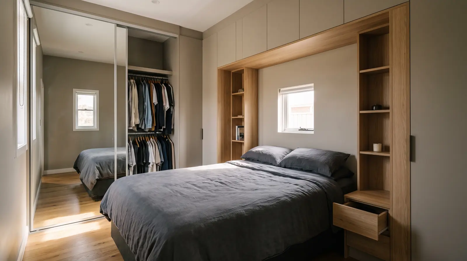 Built-in Wardrobe Ideas for Small Adelaide Bedrooms